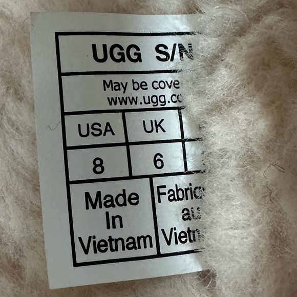 UGG Women’s Chestnut Tasman Slippers Size 8 - Picture 7 of 8